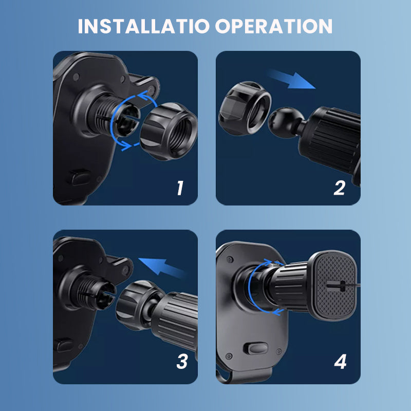 Hjemix | Hook Mount Bilholder