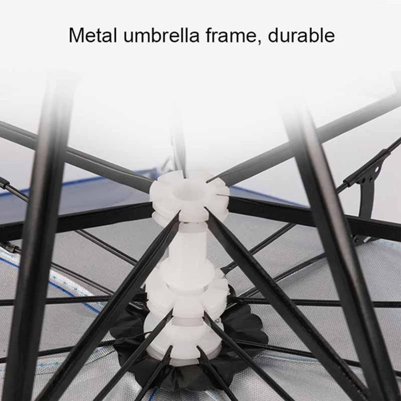 Hjemix | Outdoor Dobbel-Lag Regn Paraply Hatt