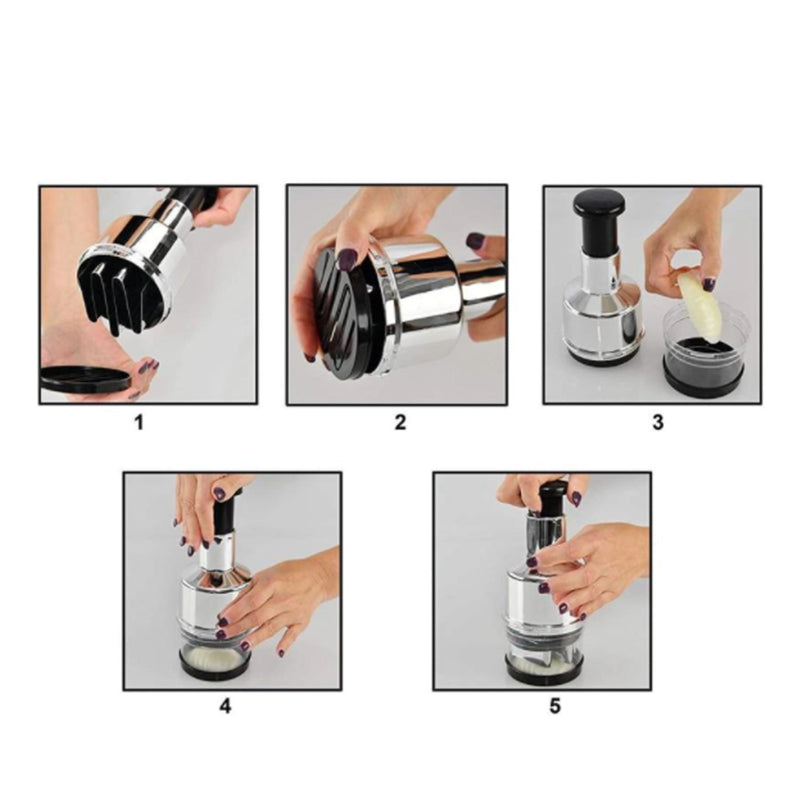 Hjemix | Rustfritt Stål Hvitløkspresse