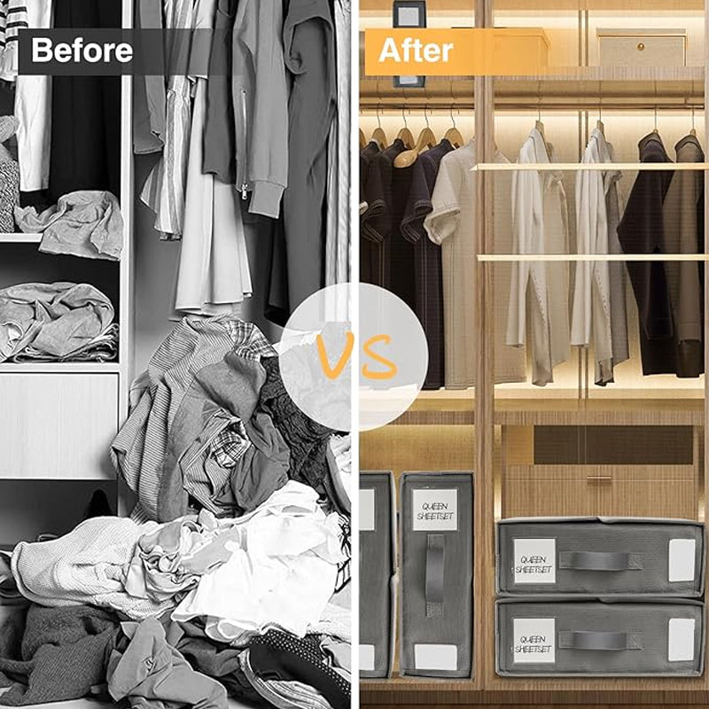 Hjemix | sammenleggbar sengetøysett-organisator