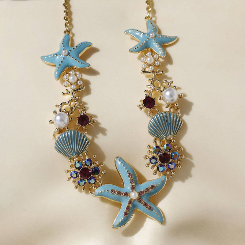 Hjemix | Shell Stjernehummer Perlekjede