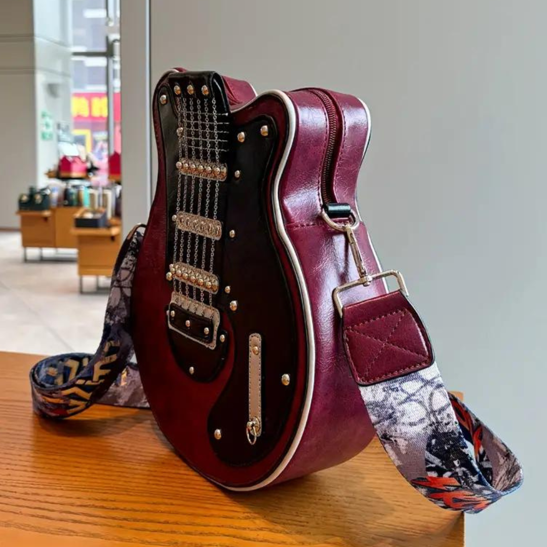 Hjemix | Hev stilen din med Rockstar gitarveske skulderveske chic