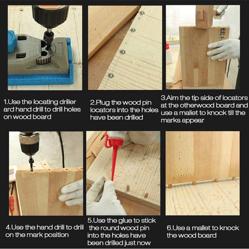 Hjemix | Tre Pin Lokator Sett