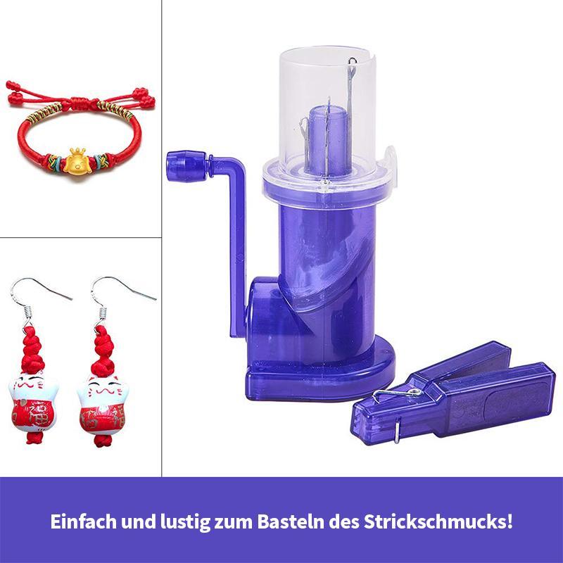 Hjemix | Hånd Strikkemaskin Spole Strikkere Ull Vindemaskin Håndverk Armbånd Vev Verktøy For Håndverks Dekorere Strikkede Produkter Hjemmebruk