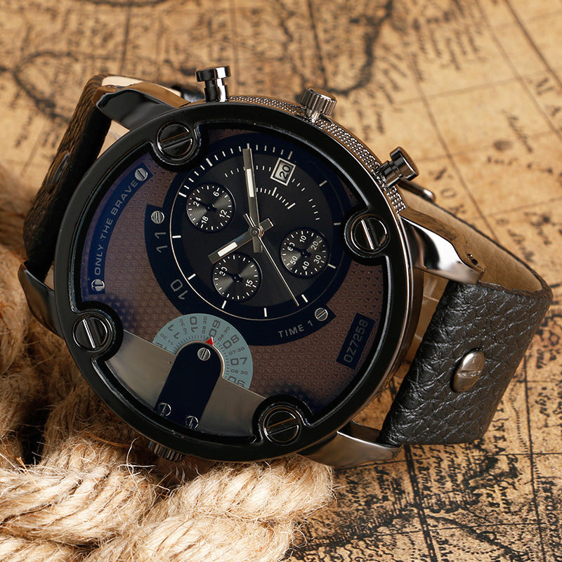 Hjemix | Men’s Fashion Stor Ur Stil Stål Armbånd Klokke
