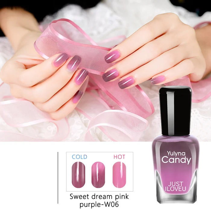 Hjemix | Fargeforandrende Neglelakk