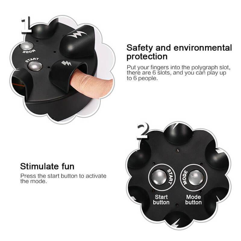 Hjemix | Løgndetektor med elektrisk sjokk leketøy