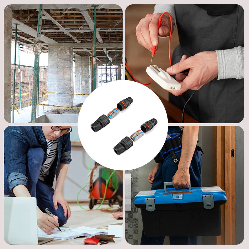 Hjemix | Utendørs Vanntett Elektrisk Kabelkobling