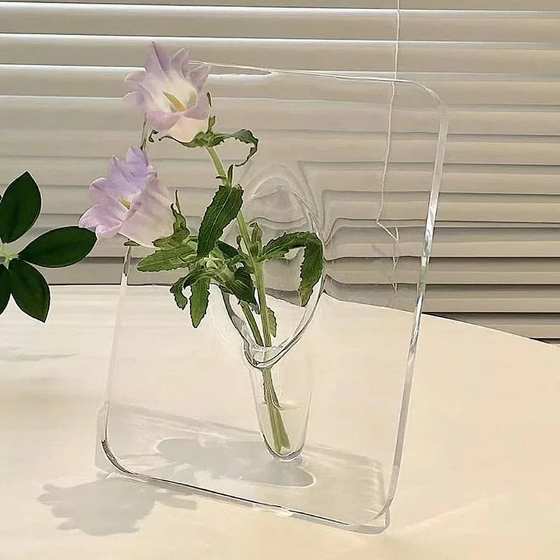 Hjemix | Bilde Ramme Vase Skrivebord Blomst Arrangement Ornament