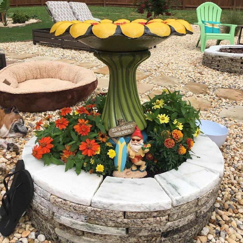 Hjemix | Harpiks Gnomeskulptur Ornament