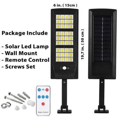 Hjemix | Solenergi LED lampe 6000K