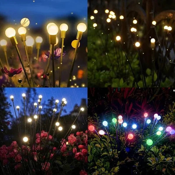 Hjemix | Solar Garden LED Firefly Plug Light