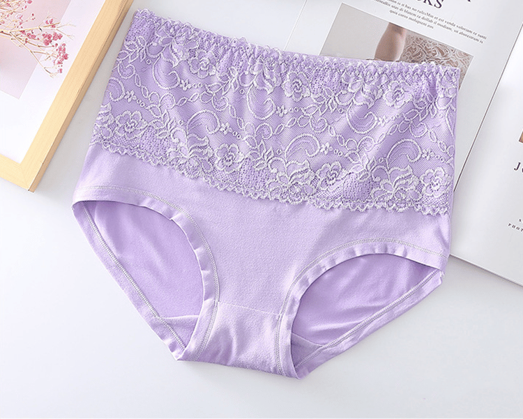 Hjemix | 4stk/set Høy Elastisk Blonde Truser