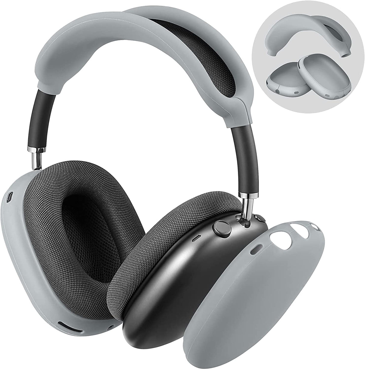 Hjemix | AirPods Max Hodetelefoner, Anti-Ripe Ørekoppdeksel