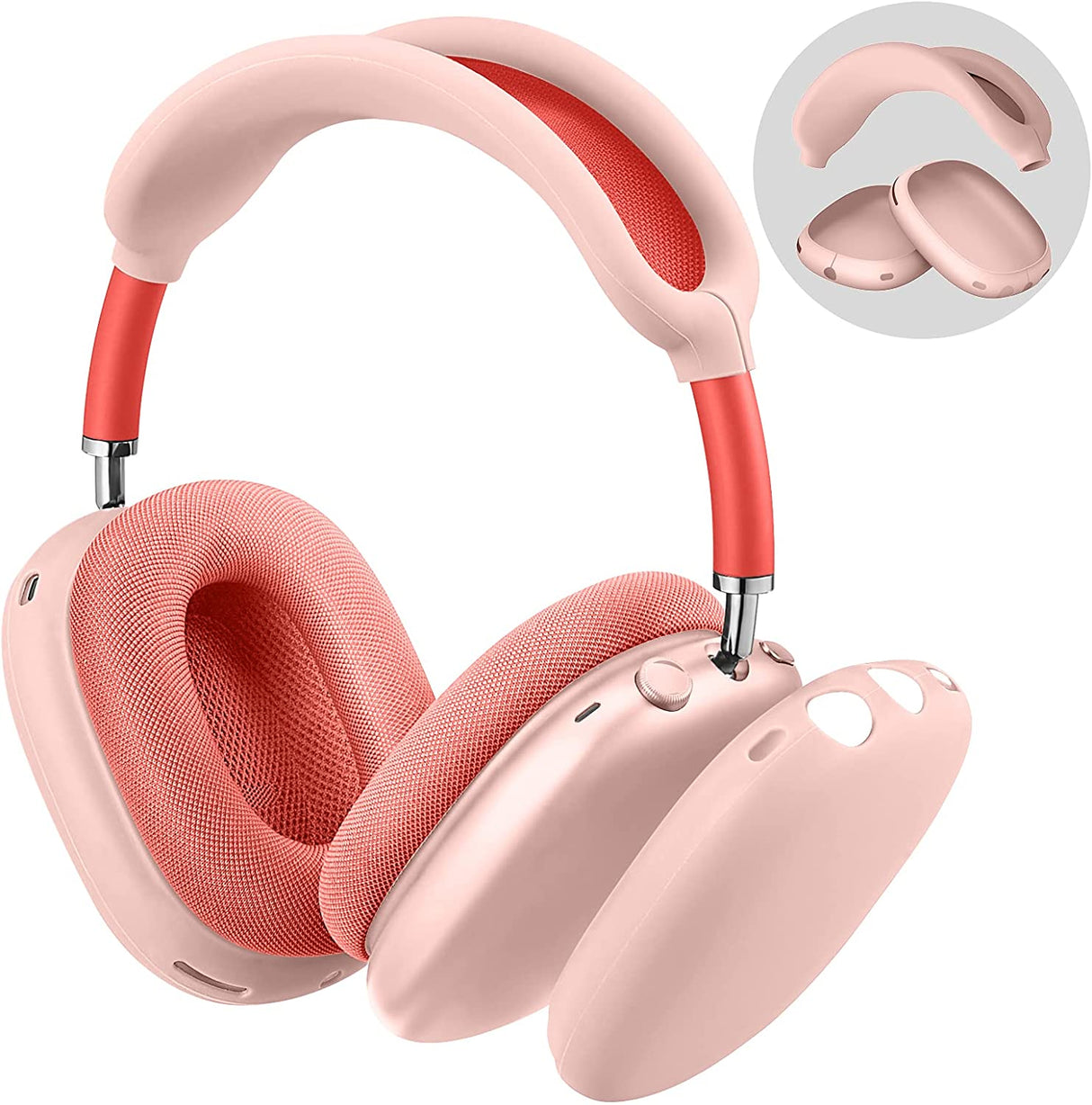 Hjemix | AirPods Max Hodetelefoner, Anti-Ripe Ørekoppdeksel