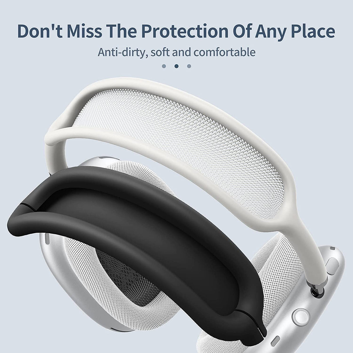 Hjemix | AirPods Max Hodetelefoner, Anti-Ripe Ørekoppdeksel