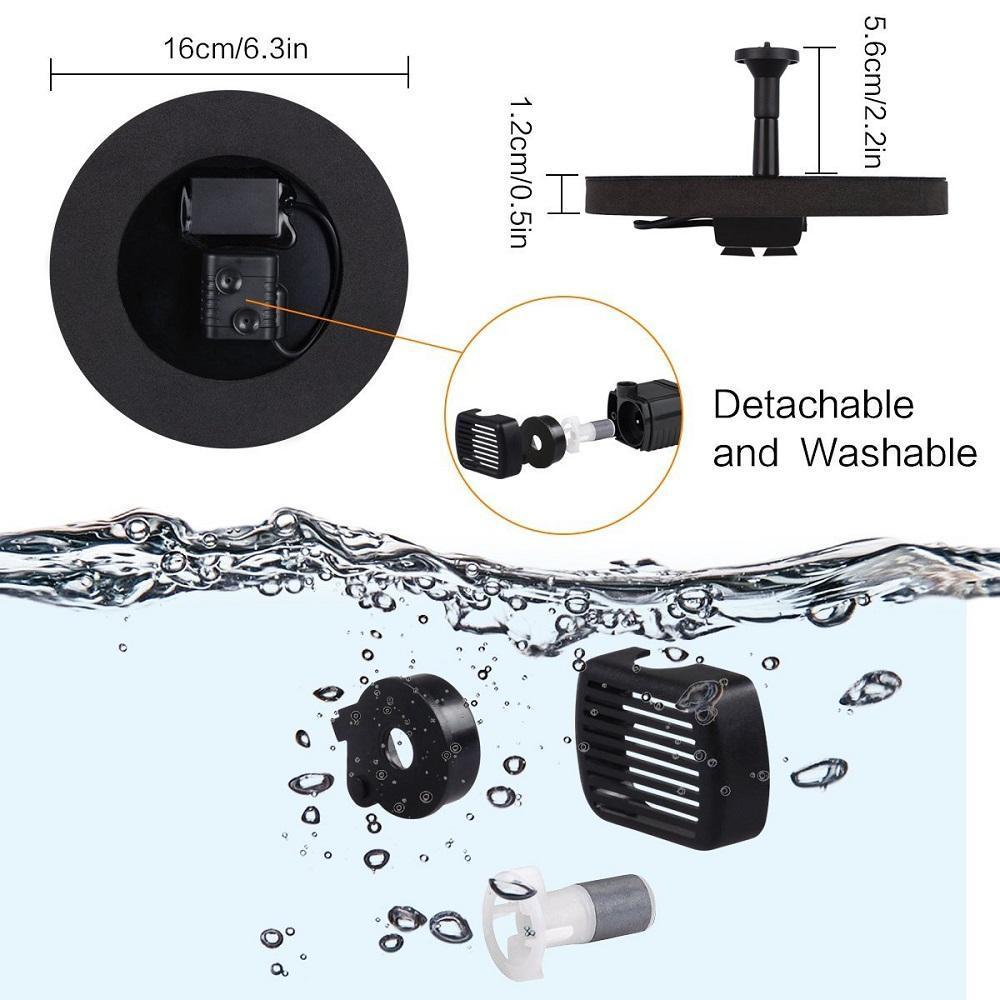 Hjemix | Solar Fountain Pump