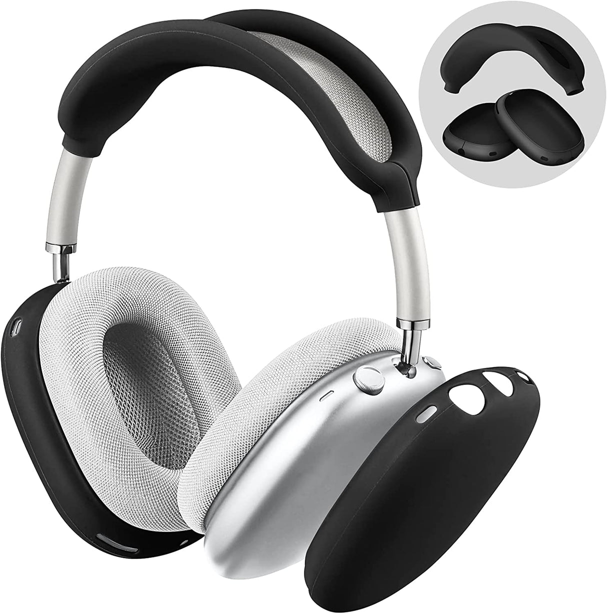 Hjemix | AirPods Max Hodetelefoner, Anti-Ripe Ørekoppdeksel