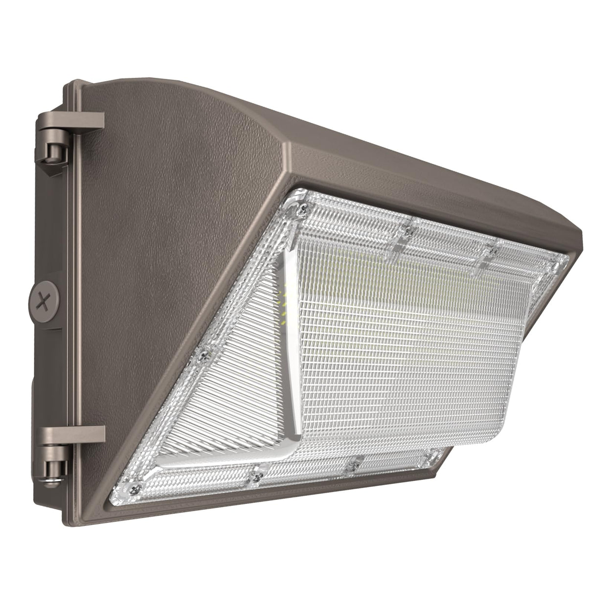 Hjemix | Yxl 120W Led Veggpakkelys Med Dagslys Fotocelle, 15600Lm 5000K Dagslys Veggpakkelys Utendørs Led, For Veranda Hage Garasje Lager Sikkerhetsbelysning, Etl Listet, 1 Pakke