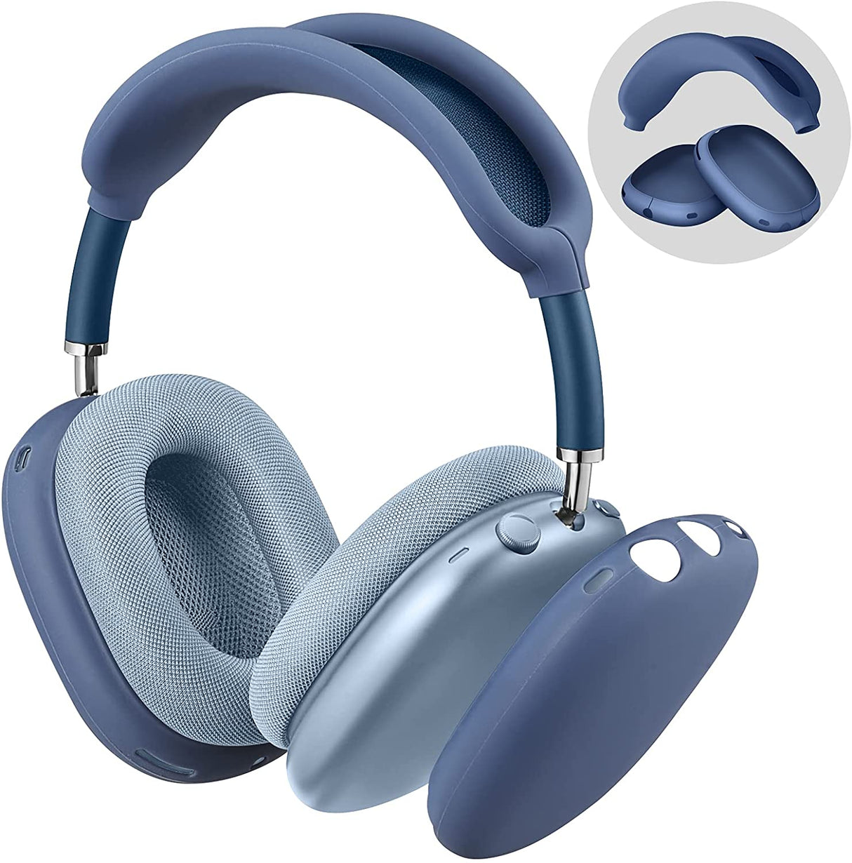 Hjemix | AirPods Max Hodetelefoner, Anti-Ripe Ørekoppdeksel