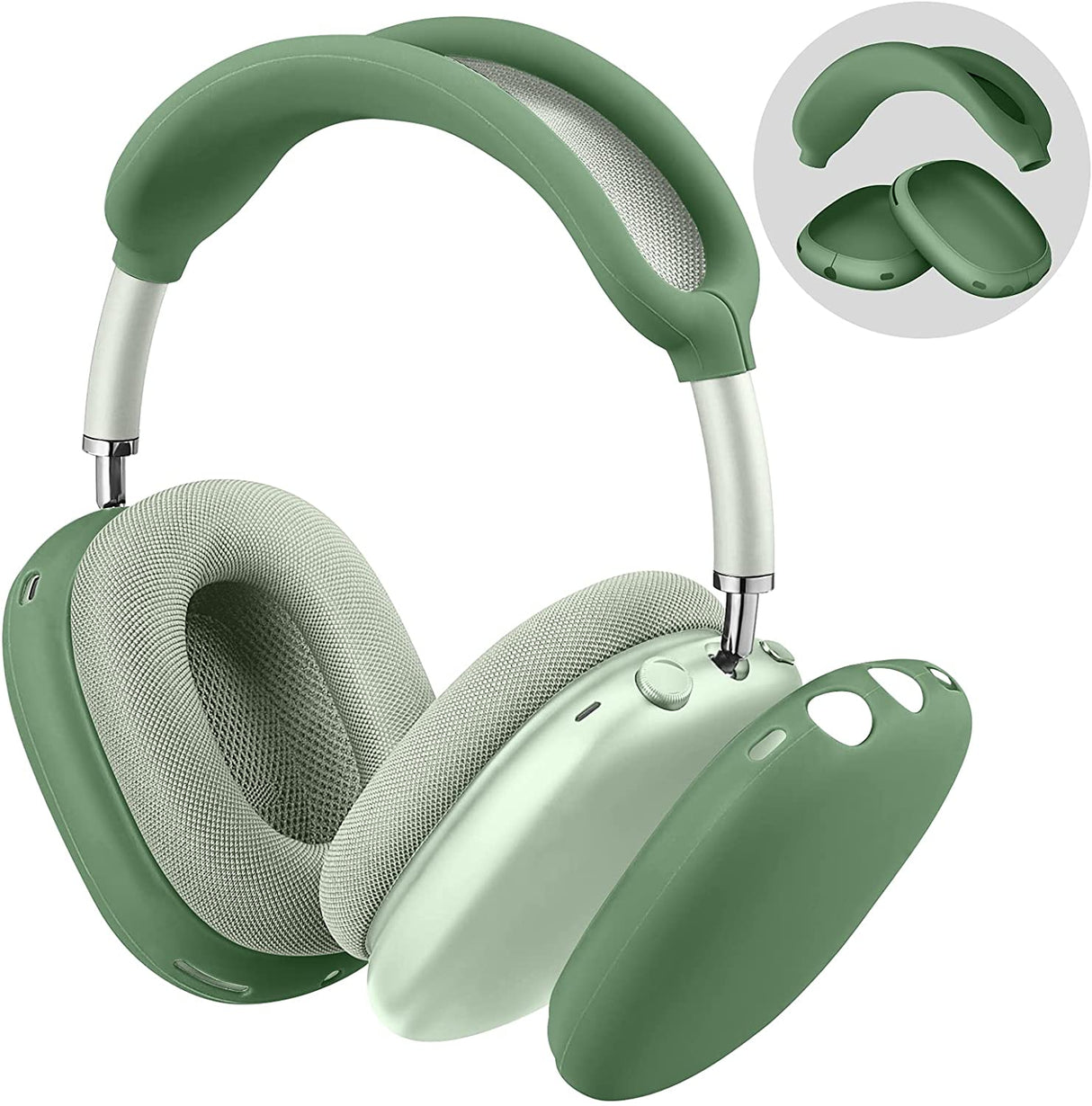 Hjemix | AirPods Max Hodetelefoner, Anti-Ripe Ørekoppdeksel