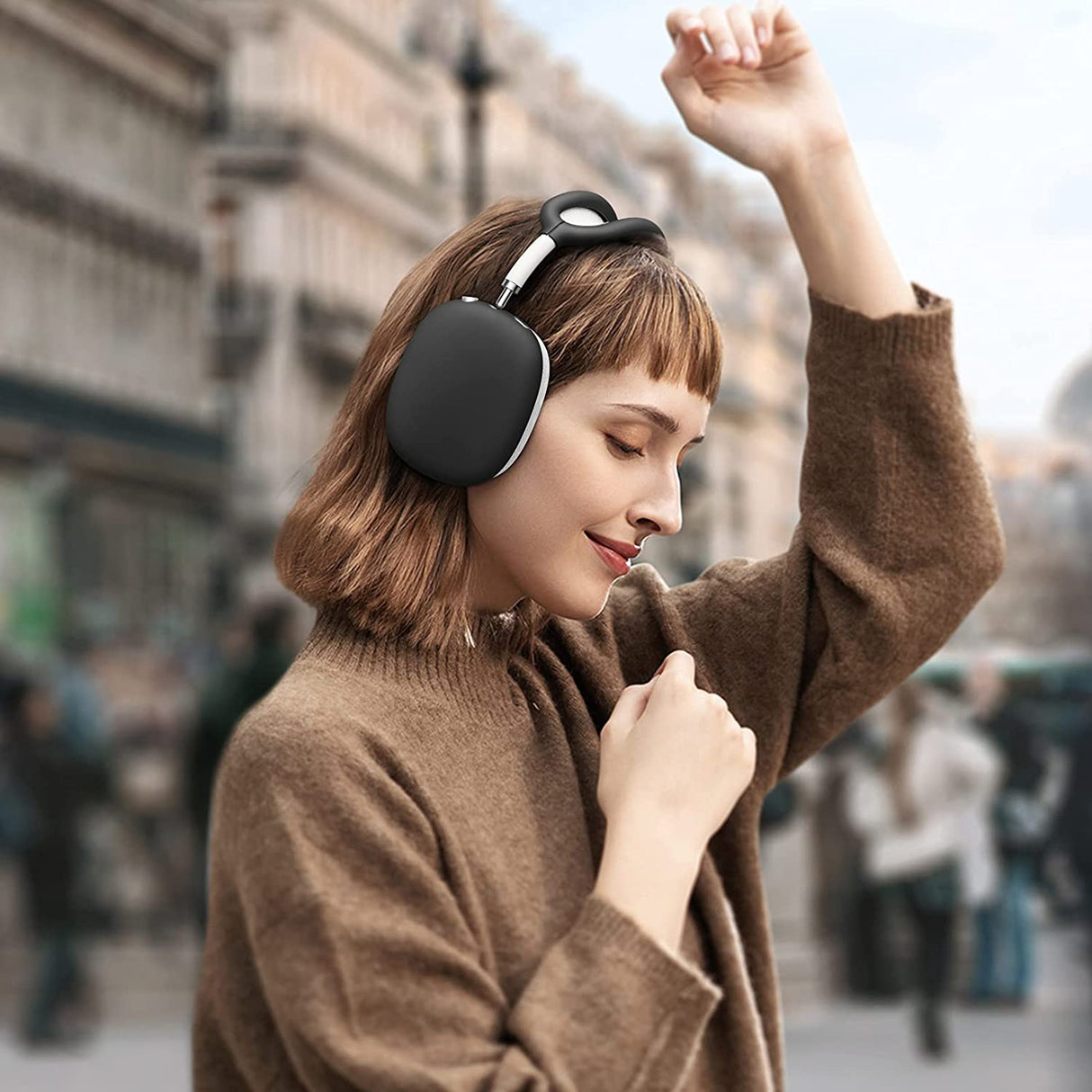 Hjemix | AirPods Max Hodetelefoner, Anti-Ripe Ørekoppdeksel