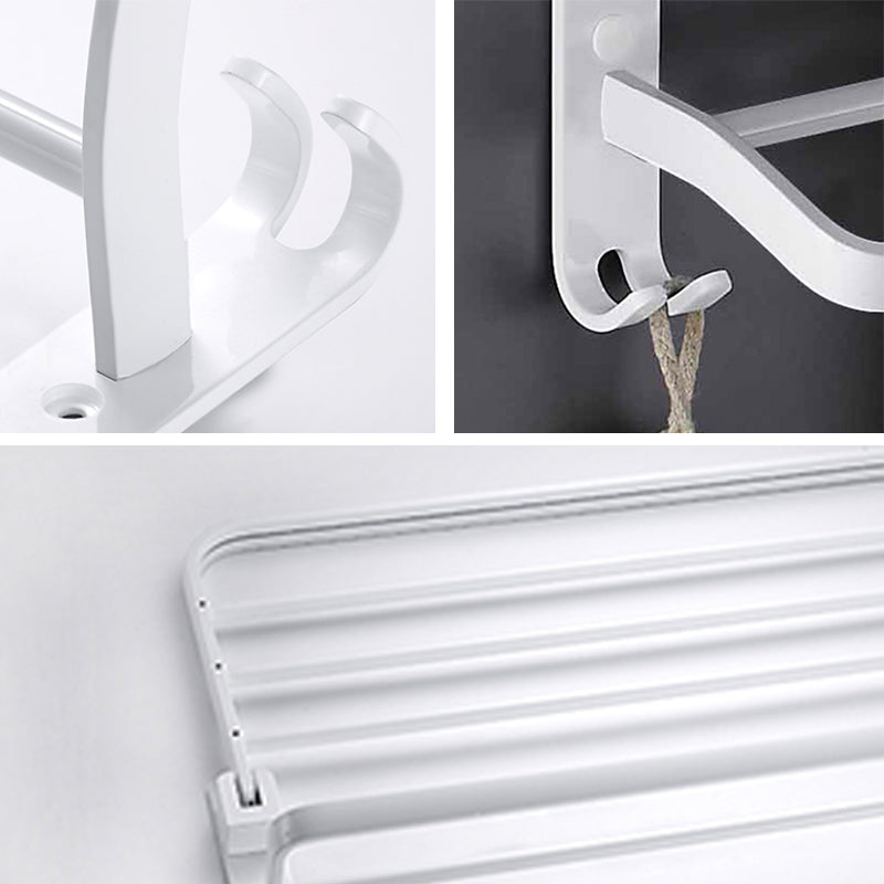 Hjemix | Hvite Baderoms Tilbehør Hardware Sett Moderne Baderoms Tilbehør Sett, Håndklehenger
