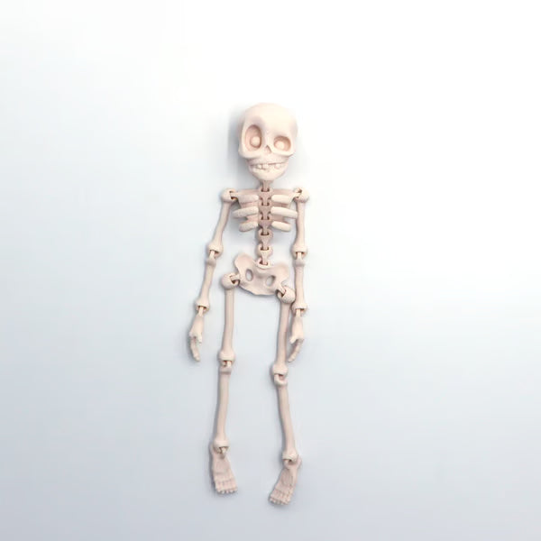 Hjemix | 3D-printet vintage skjelett magnetisk figur 🎃