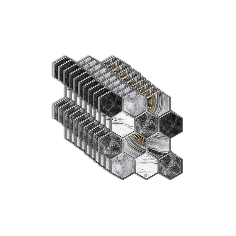 Hjemix | 3D preget sprutbeskyttelsespaneler plast sprutbeskyttelsespaneler med vanntett