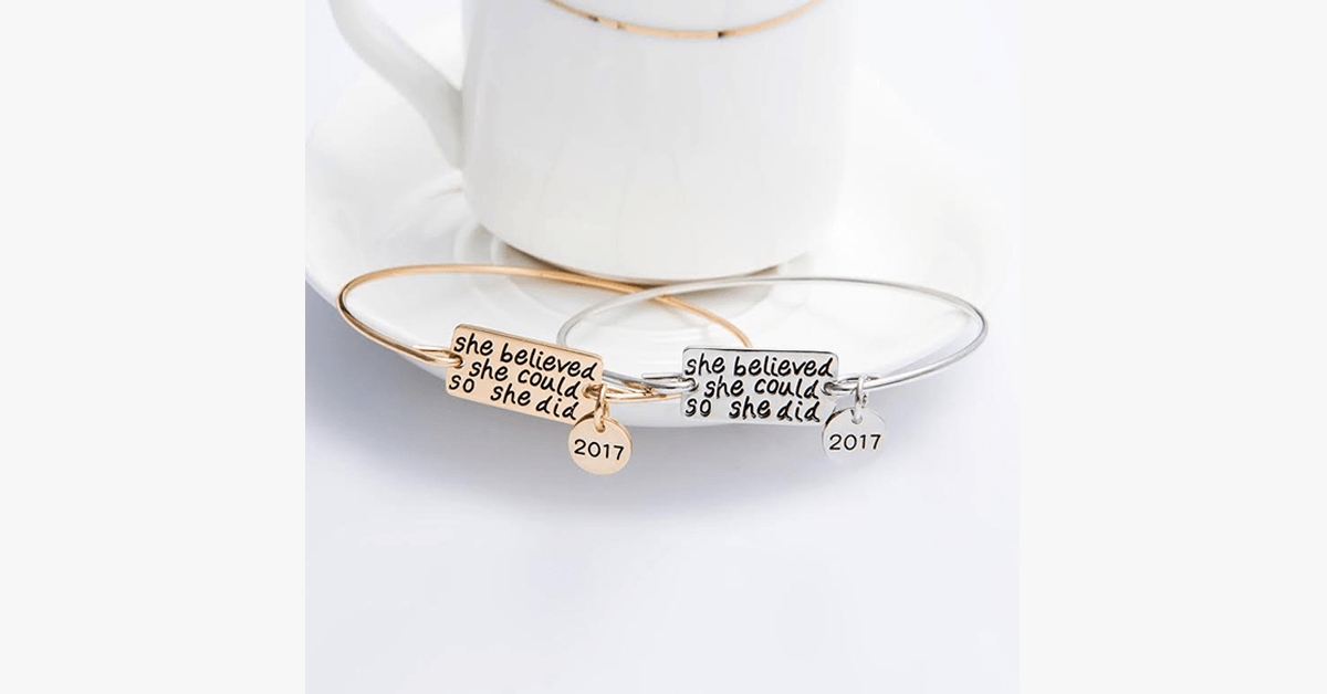 Hjemix | Hun trodde hun kunne, så hun gjorde det armbånd med 2017 charm