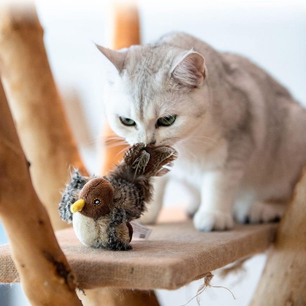 Hjemix | Interaktiv Kvitrete Fugl Katt Le Toy