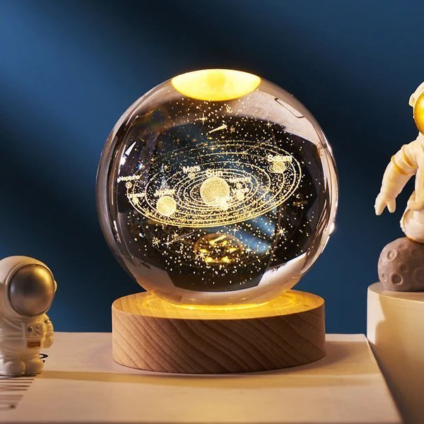 Hjemix | 3D Planet Krystallkule
