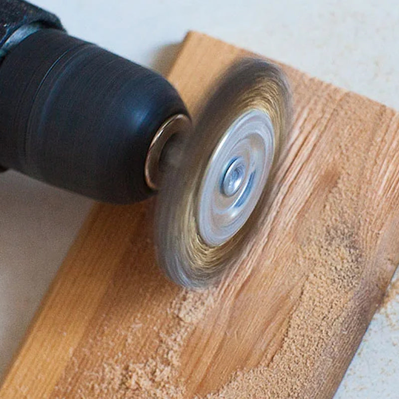 Hjemix | Steel Cable Polished Brush Head