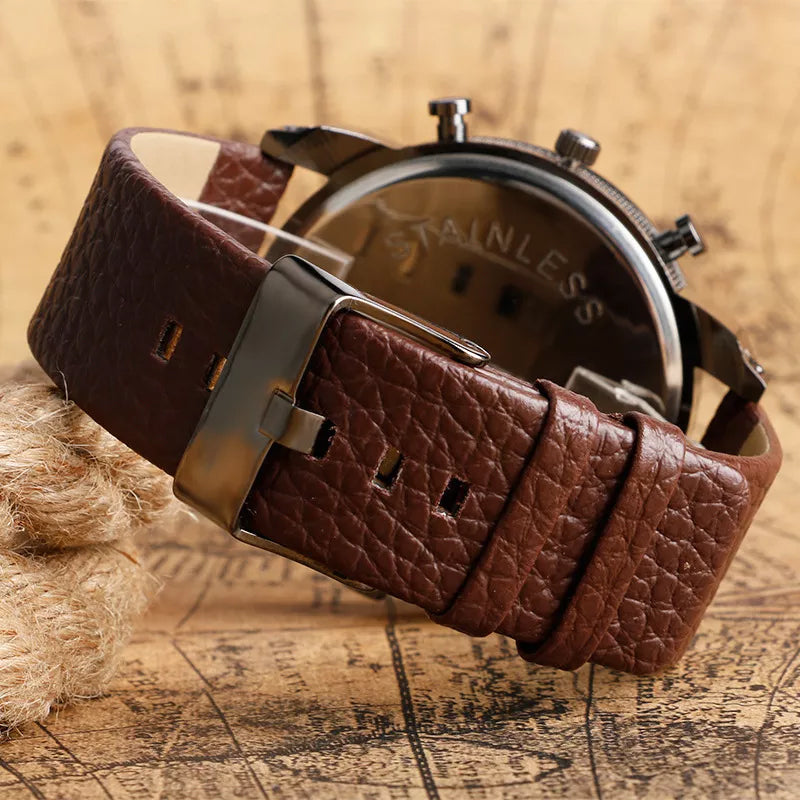 Hjemix | Men’s Fashion Stor Ur Stil Stål Armbånd Klokke