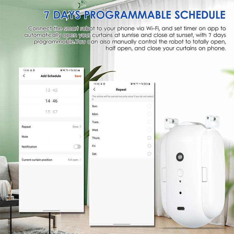 Hjemix | Automatisk gardinåpnerkontroll