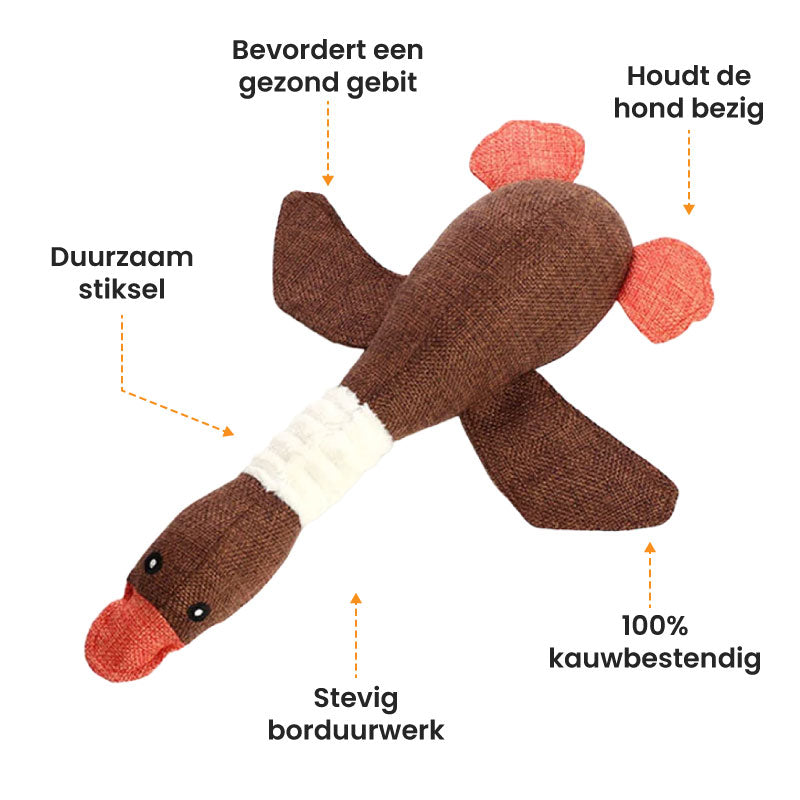 Hjemix | Indestructible Hundelek toy (1+1 GRATIS) - ToughGoose