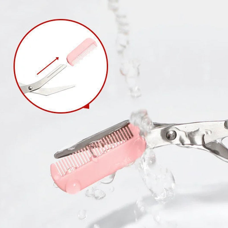 Hjemix | Øyenbrynstrimmer Sett Øyenbrynssaks med Kam️