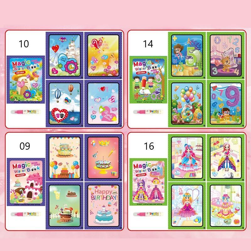 Hjemix | Reusable Fargeleggingsbøker for Barn