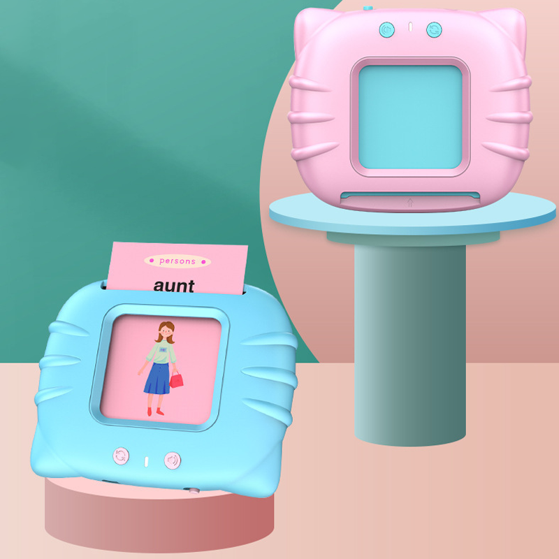 Hjemix | Snakkende Flash Cards Læring Leketøy for Småbarn i Alderen 2-6 År