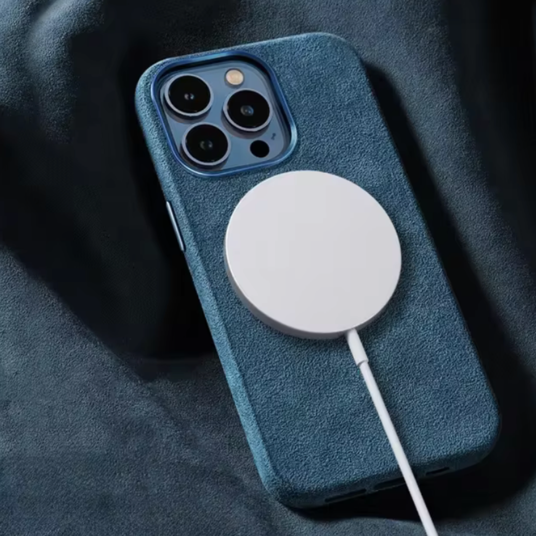 Hjemix | iPhone Best MagSafe etui – "Alcantara"
