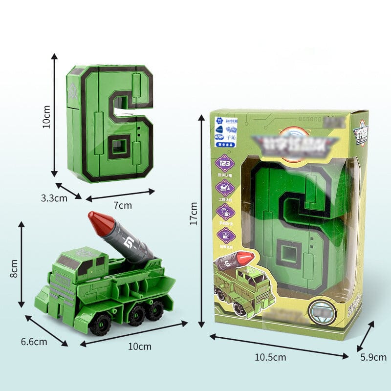 Hjemix | Toy Deformation Number Transformer for Kids