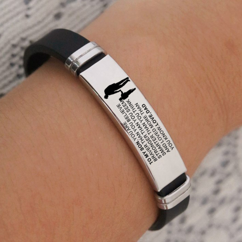 Hjemix | Stål- og silikonarmbånd