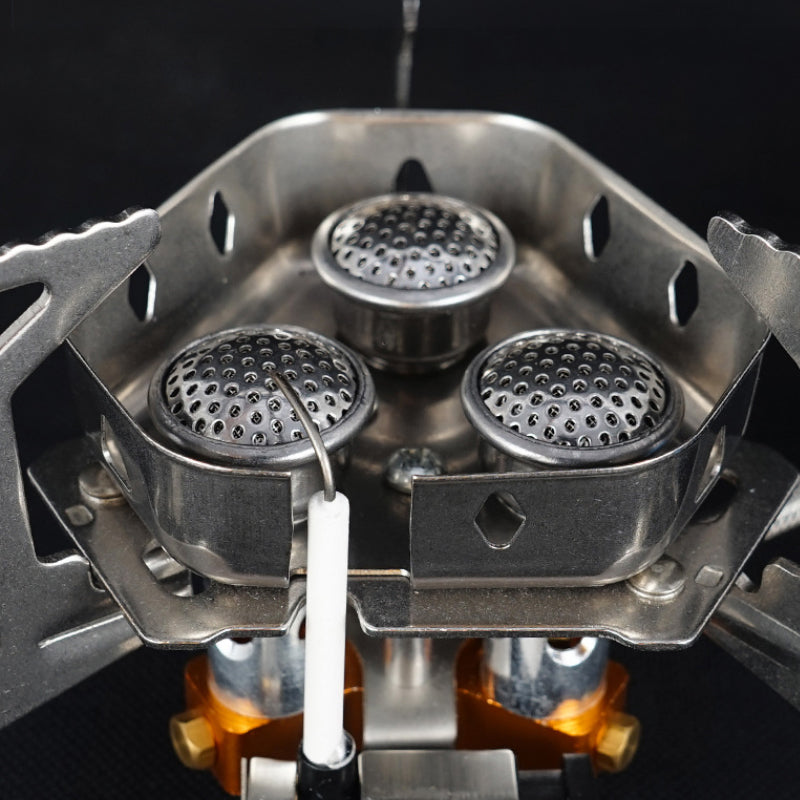 Hjemix | Camping Utendørs Vindbestandig Gasskomfyr