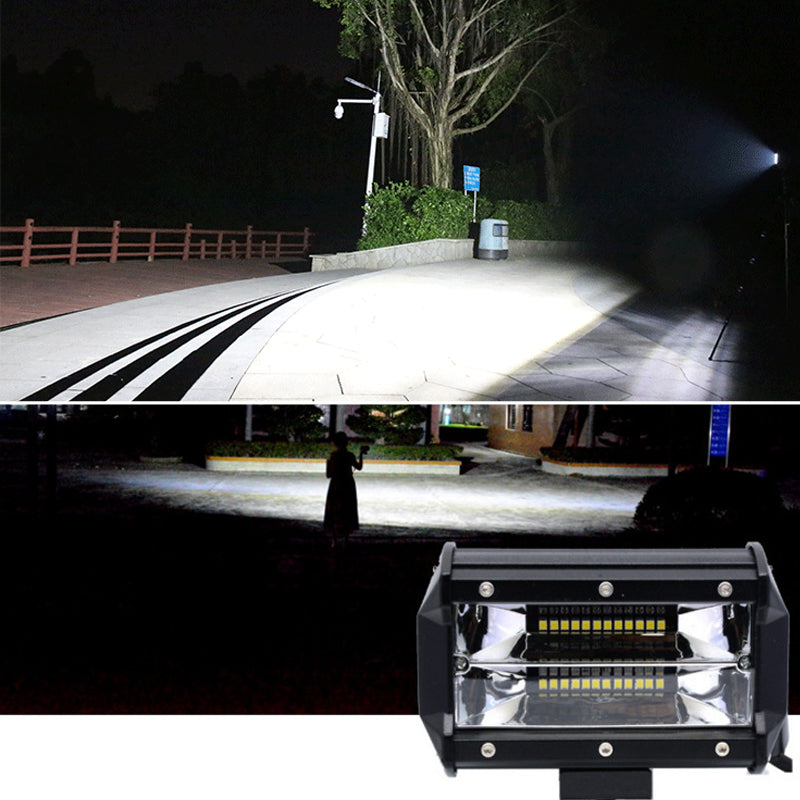 Hjemix | 5 Tommers Amber Hvit Lys Strobe Arbeidslys Pods