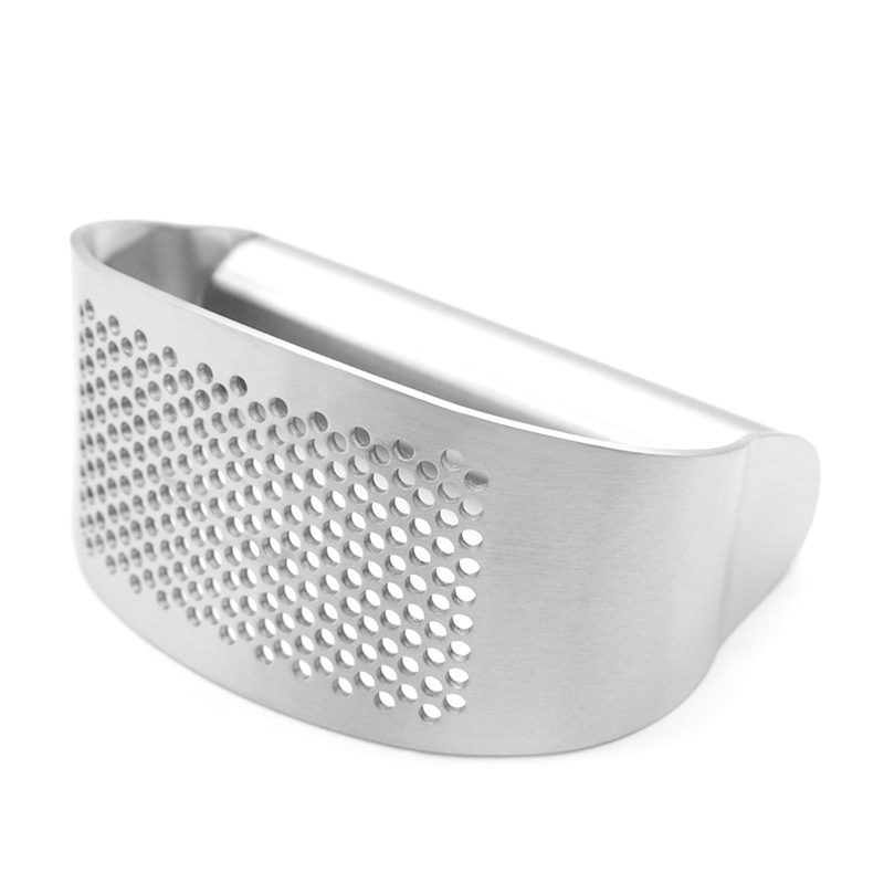 Hjemix | Manuell Hvitløkspresse laget av Rustfritt Stål