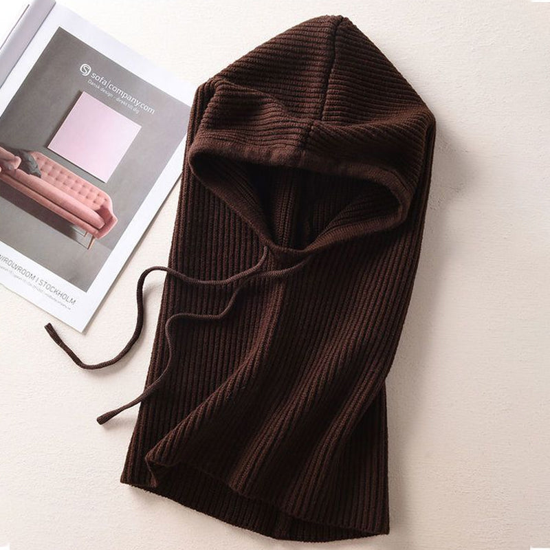 Hjemix | Strikket skjerf ørebeskyttelse varm lue