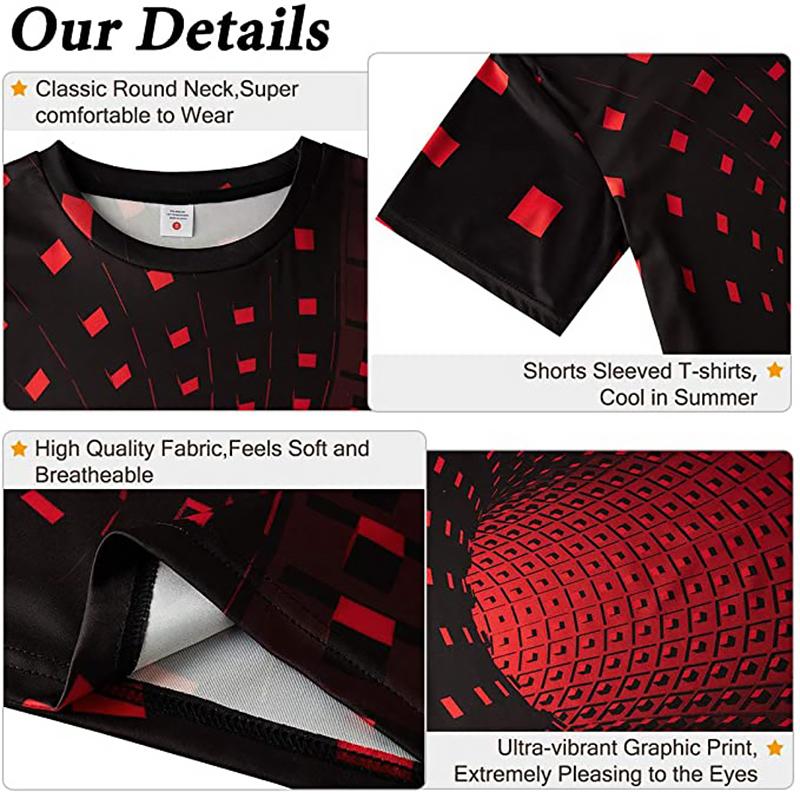 Hjemix | Løs trykket T-skjorte for barn og voksne