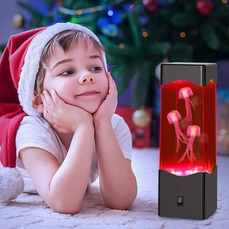 Hjemix | Flerfarget Maneter Lava Lampe