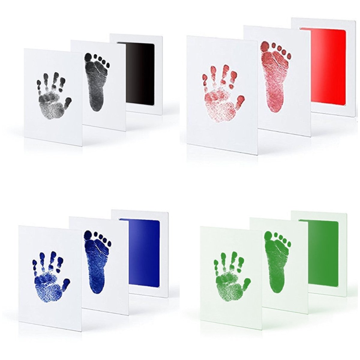 Hjemix | Mess-Fri Baby Avtrykk Kit - Lag minner med babyen din enkelt