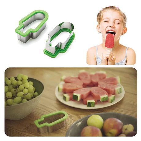 Hjemix | Isform popsicle vannmelon stykke modell